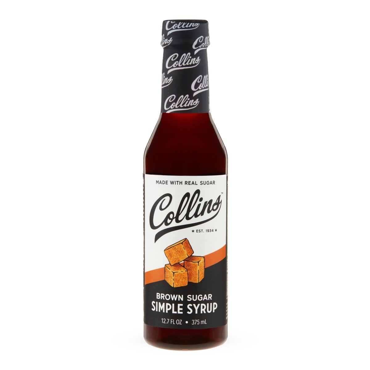 Collins Brown Sugar Simple Syrup, 12.7 oz - lily & onyx