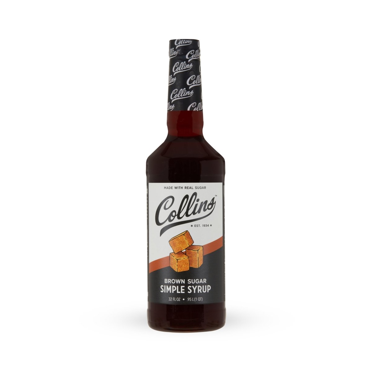 Collins Brown Sugar Simple Syrup, 32 oz. - lily & onyx