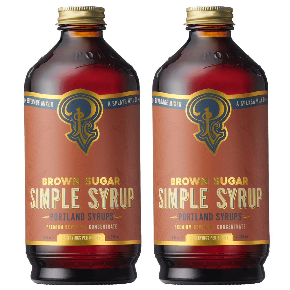 Brown Sugar Simple Syrup, 2 Pack