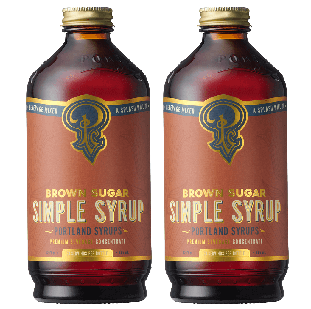 Brown Sugar Simple Syrup, 2 Pack