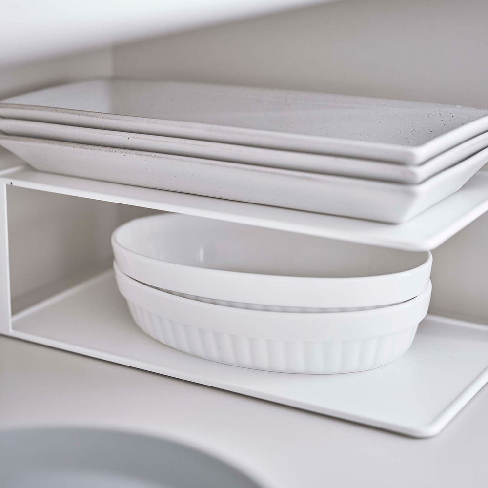 
                      
                        Two-Tier Cabinet Organizer
                      
                    