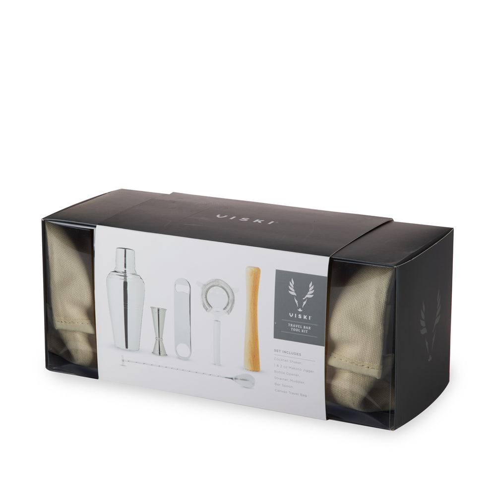 
                      
                        7-Piece Stainless Steel Travel Barware Set
                      
                    