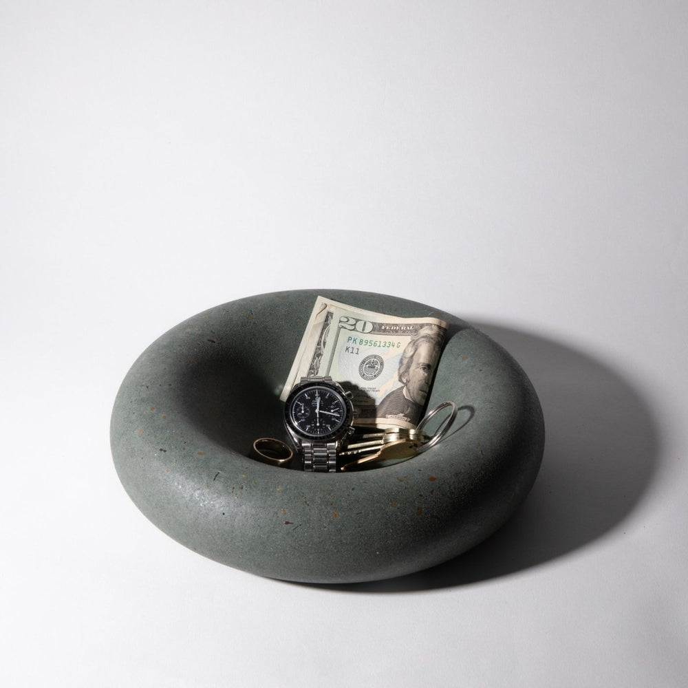 Pretti.Cool Bubble Catch All (Large) | Dark Green Terrazzo - lily & onyx