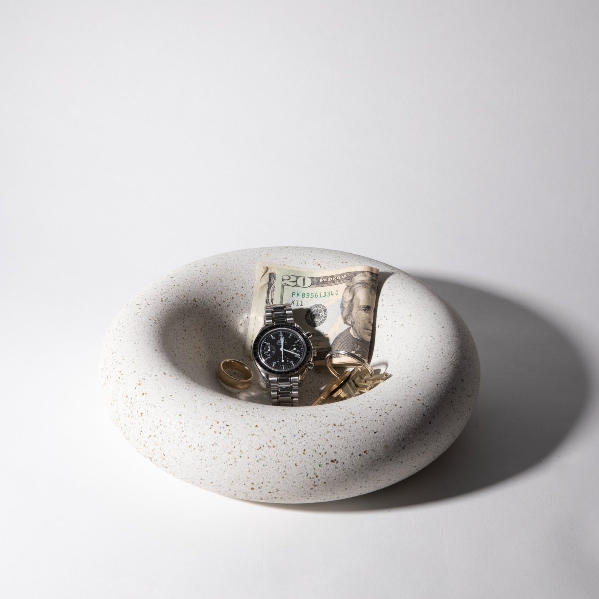 Pretti.Cool Bubble Catch All (Large) | White Terrazzo - lily & onyx