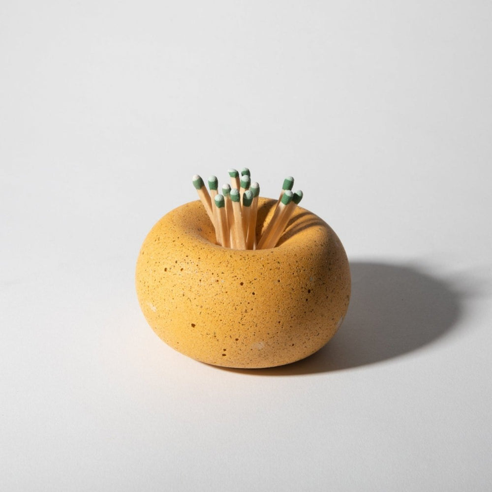 Pretti.Cool Bubble Matchstick & Palo Santo Holder | Marigold Terrazzo - lily & onyx