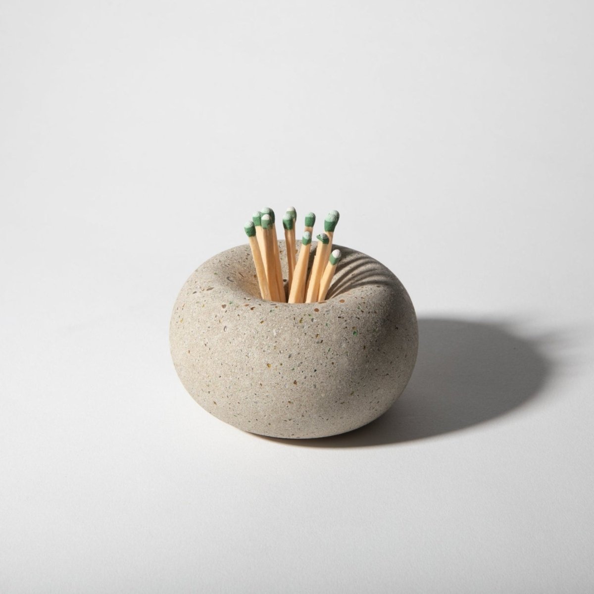Pretti.Cool Bubble Matchstick & Palo Santo Holder | Natural Terrazzo - lily & onyx