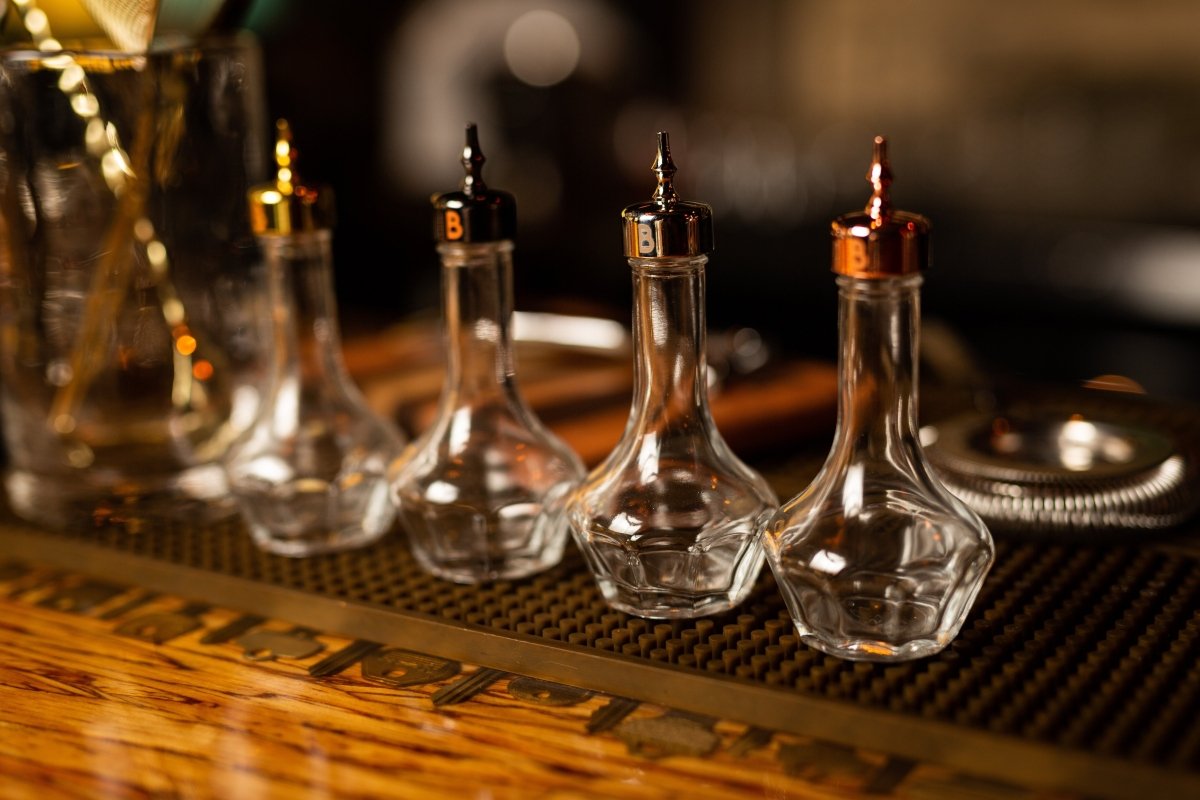 Bull In China Glass Bitters Dasher Bottles - Threaded Steel Top - 1.7oz/50ml