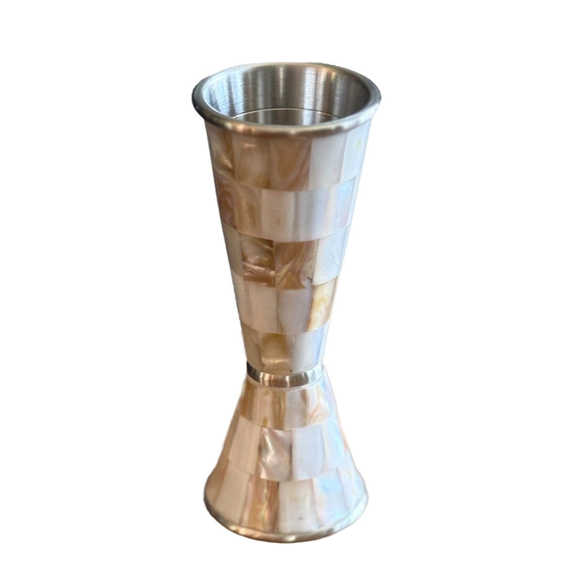 Bull In China Mother of Pearl Japanese - Style Jigger