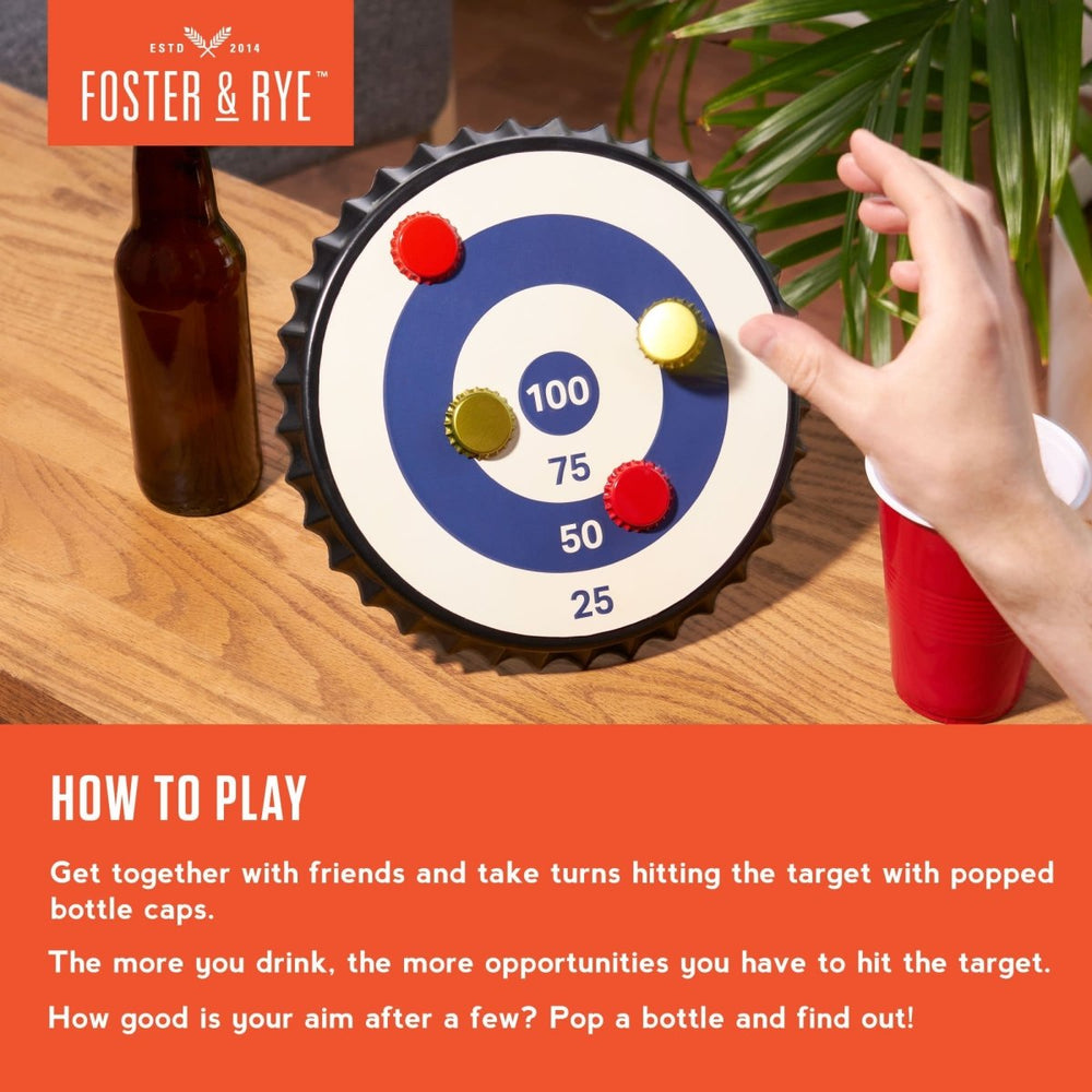 
                      
                        Foster & Rye Bullseye Bottle Cap Game - lily & onyx
                      
                    