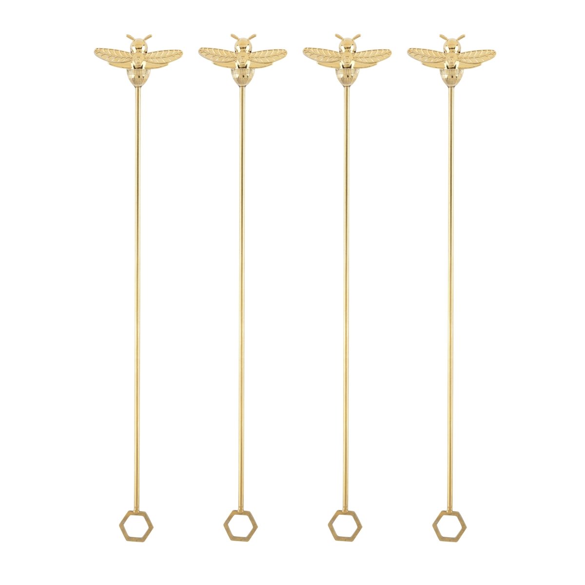 Twine Living Bumble Bee Stir Sticks - lily & onyx