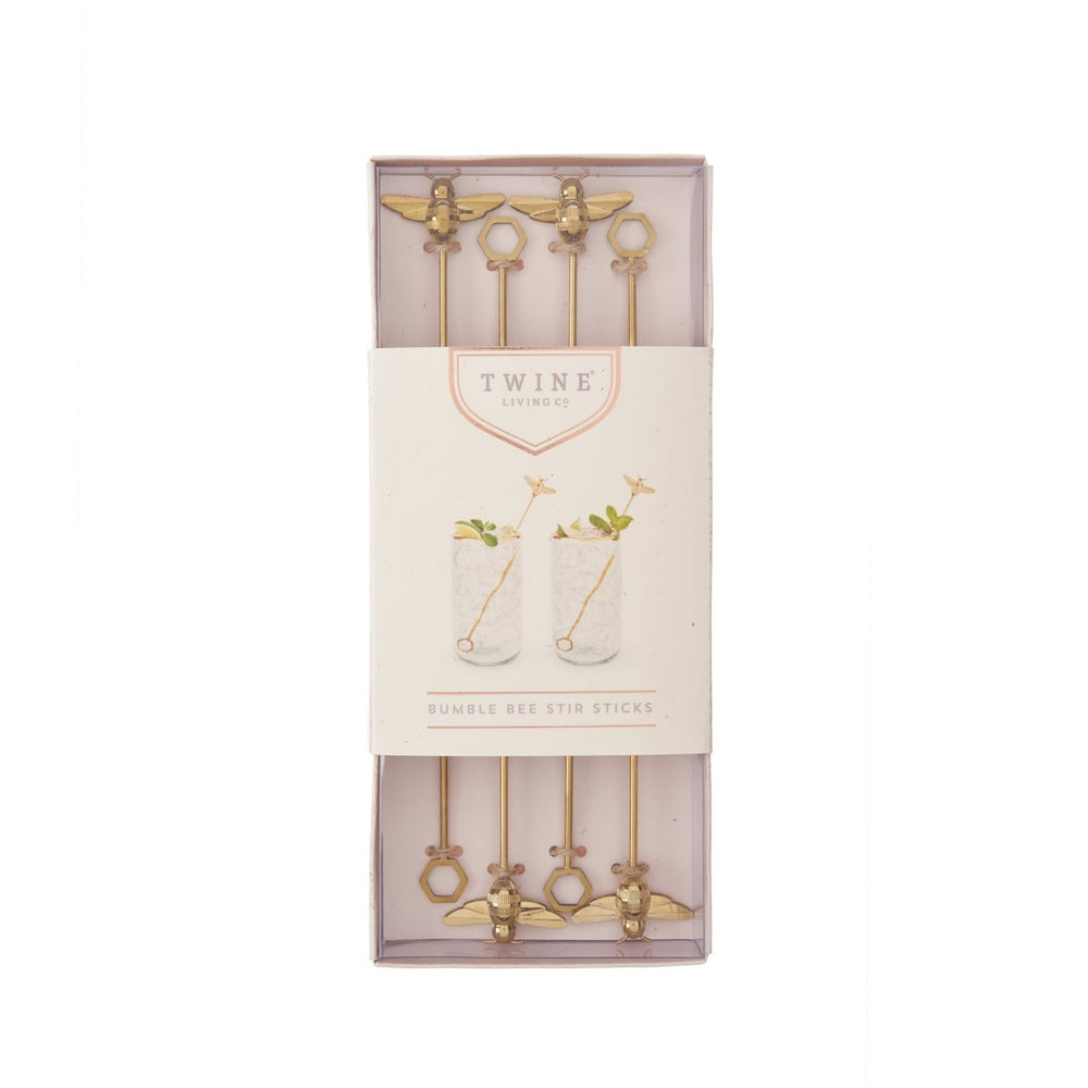 
                      
                        Twine Living Bumble Bee Stir Sticks - lily & onyx
                      
                    