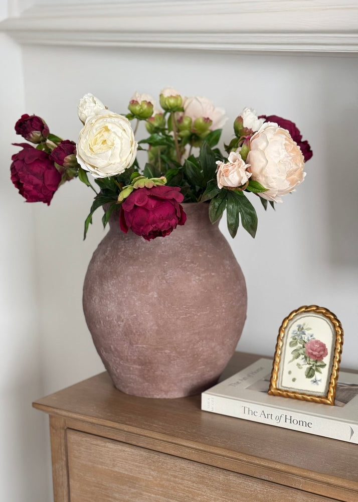 
                      
                        Afloral Burgundy Real Touch Peony - 27" - lily & onyx
                      
                    