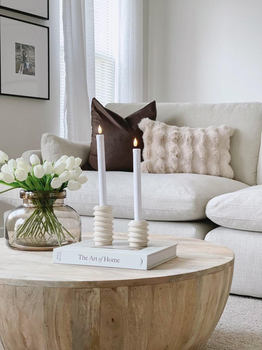 Busa Designs Chocolate Brown Velvet Pillow Cover 20x20 - Hidden Zipper