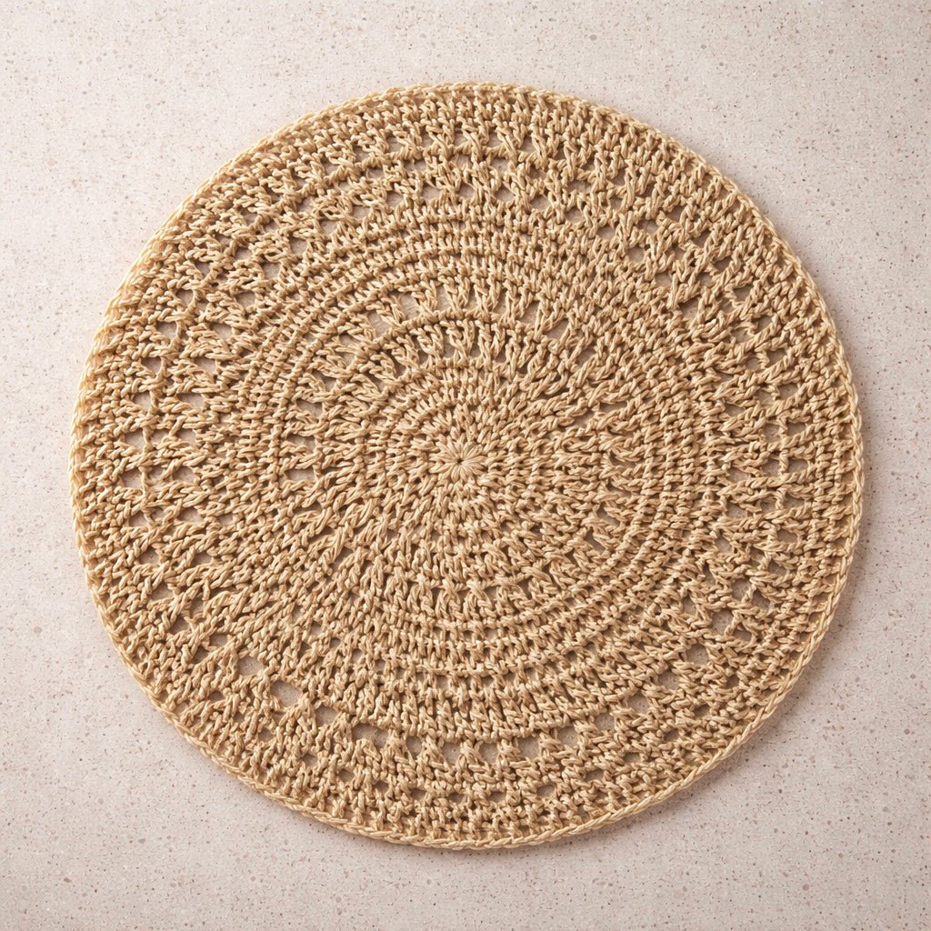 Busa Designs Malibu 15" Natural Jute Placemats