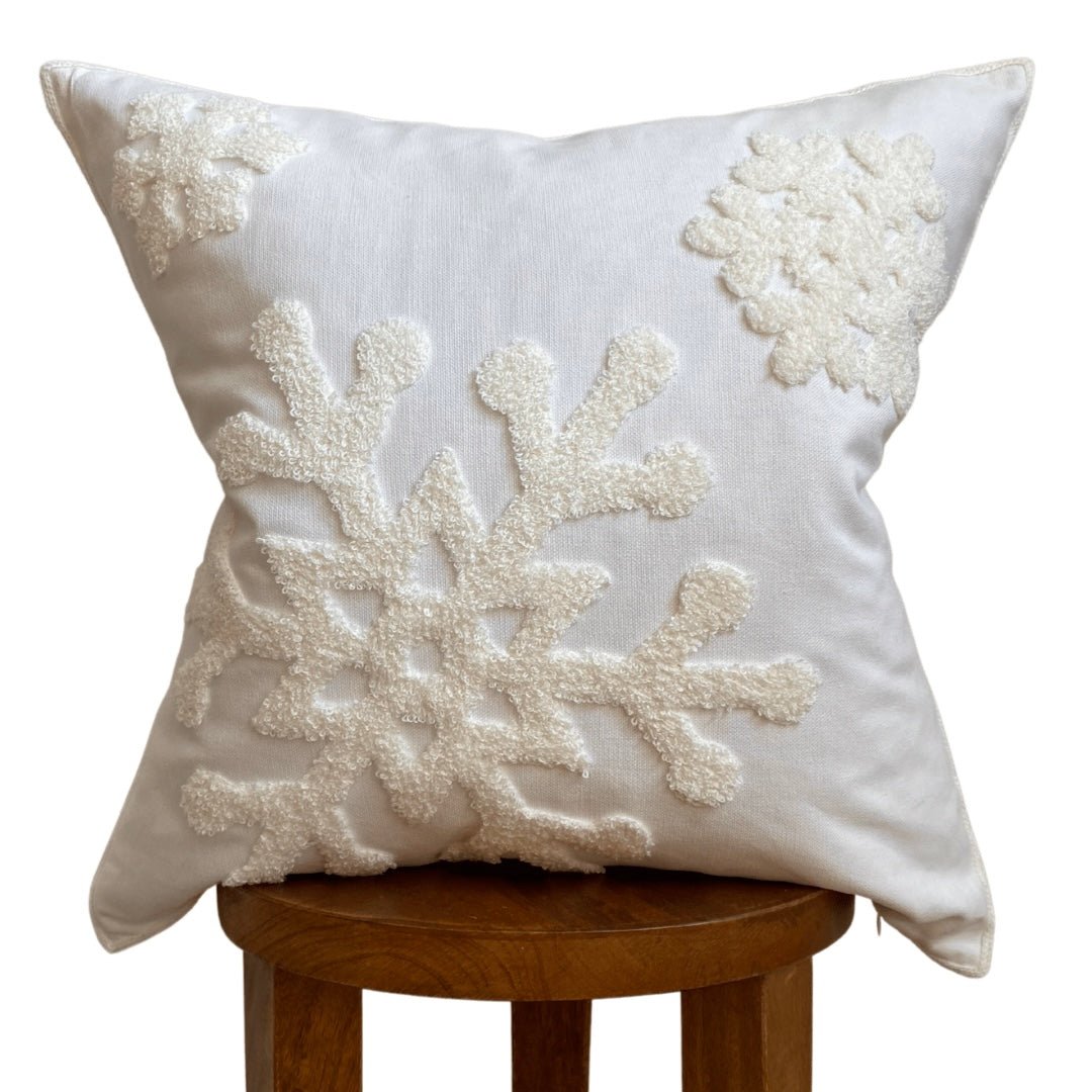 Busa Designs Snowflake Pillow Cover
