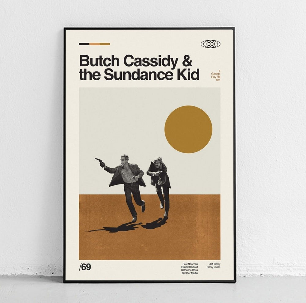 Sandgrain Studio Butch Cassidy and the Sundance Kid - lily & onyx