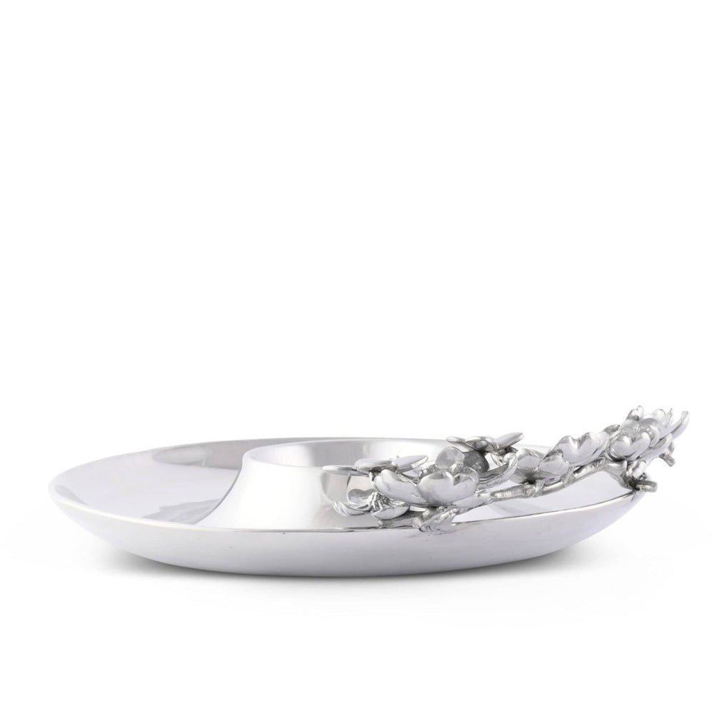 
                      
                        Arthur Court Designs Butterfly and Dogwood Chip and Dip Serving Platter - lily & onyx
                      
                    