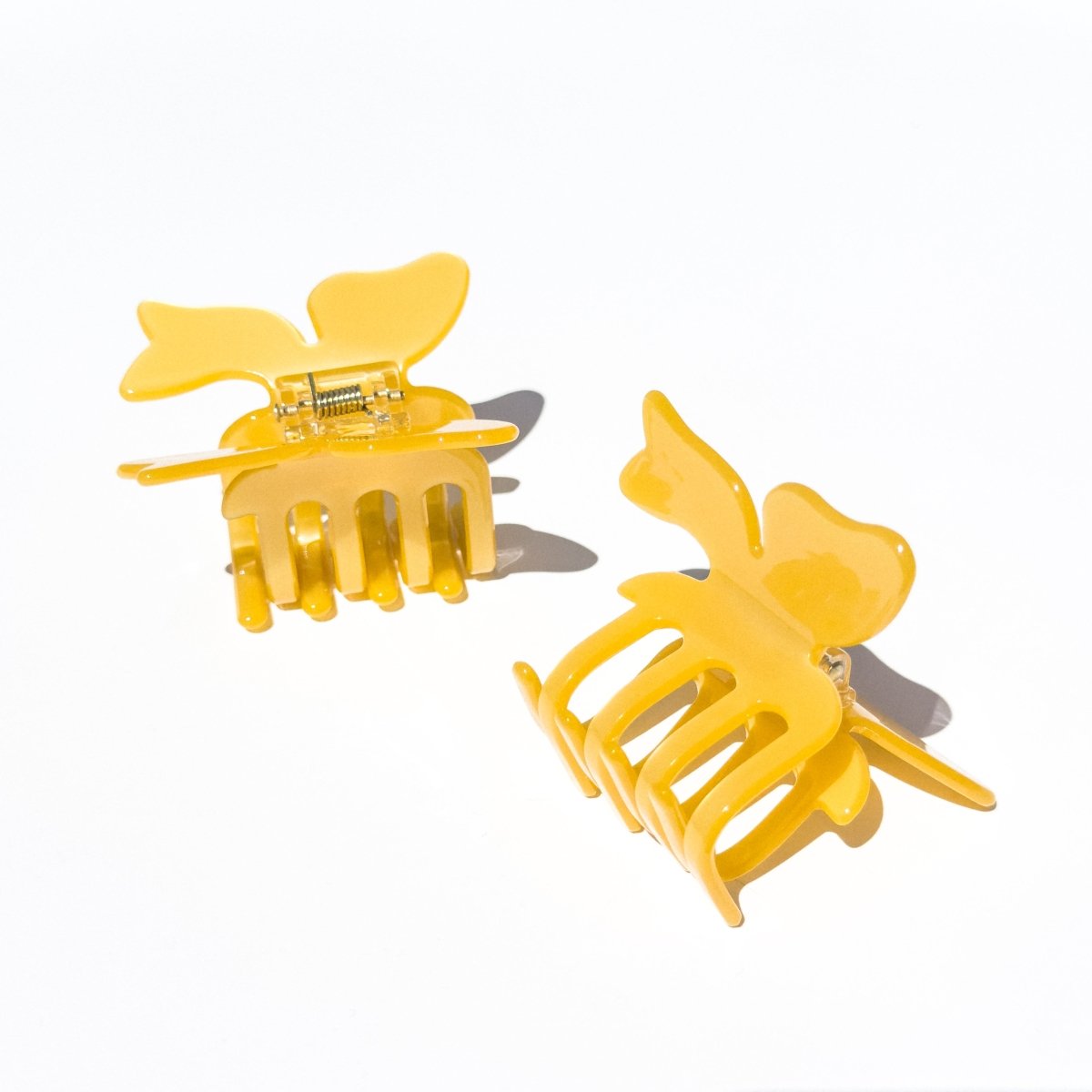 Denim & Daisy Butterfly Bow Hair Claw Clip | Yellow - lily & onyx