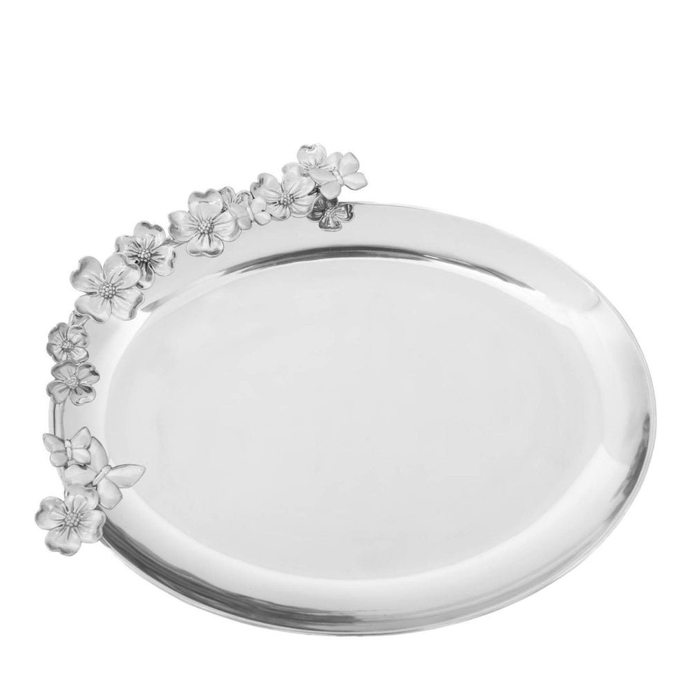 Arthur Court Designs Butterfly Dogwood Serving Platter - lily & onyx