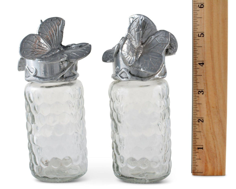 
                      
                        Arthur Court Designs Butterfly Salt and Pepper Shaker Set - lily & onyx
                      
                    