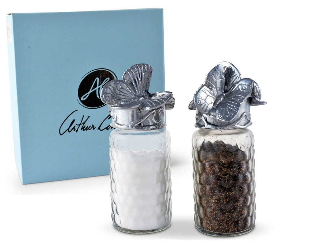 
                      
                        Arthur Court Designs Butterfly Salt and Pepper Shaker Set - lily & onyx
                      
                    