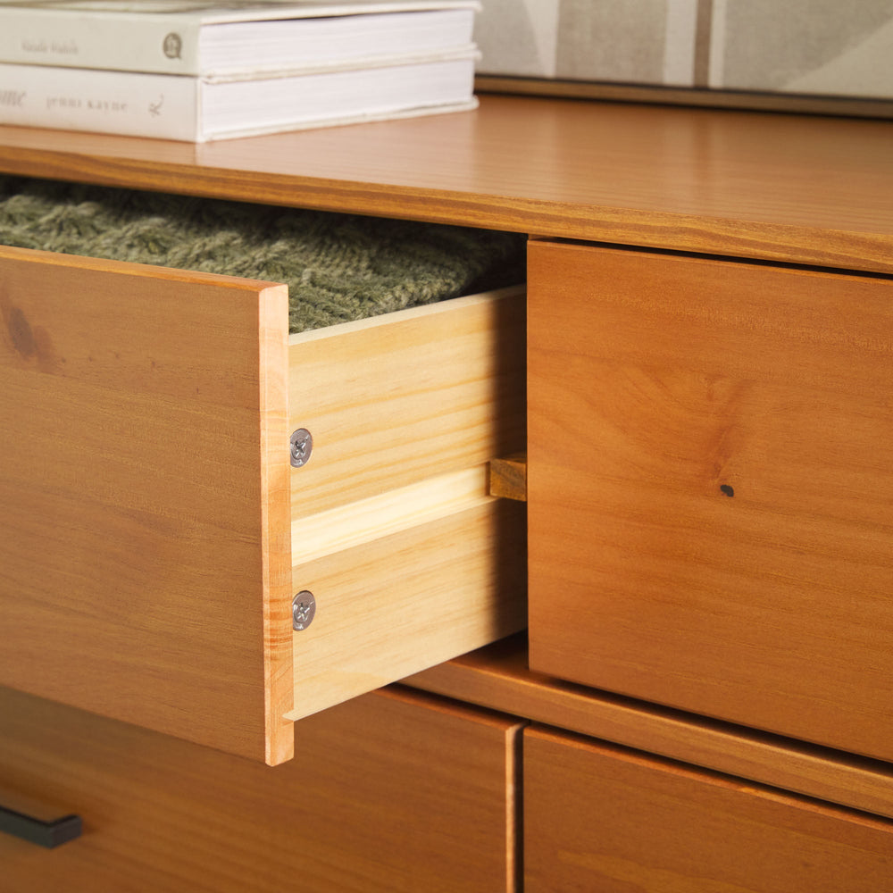 
                      
                        Sloane 6-Drawer Modern Solid Wood Dresser with Metal Handles
                      
                    