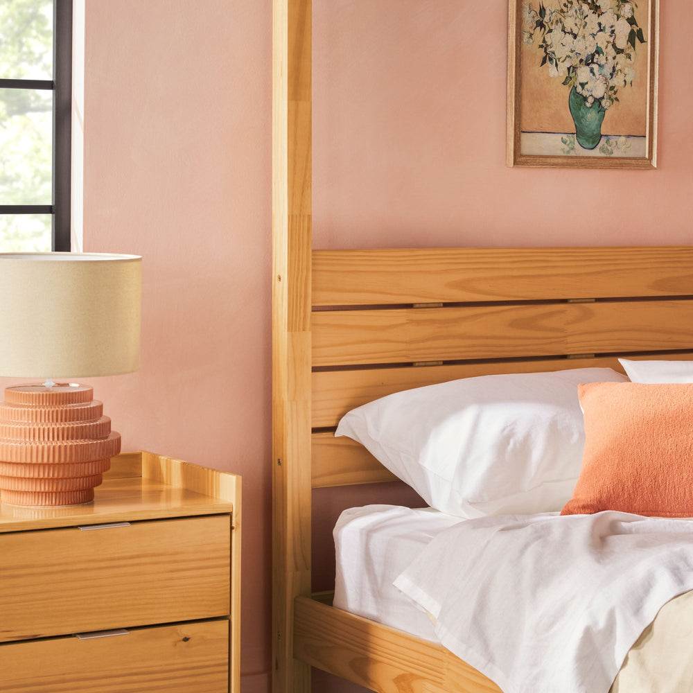 
                      
                        Isla Solid Wood Canopy Bedframe Collection
                      
                    