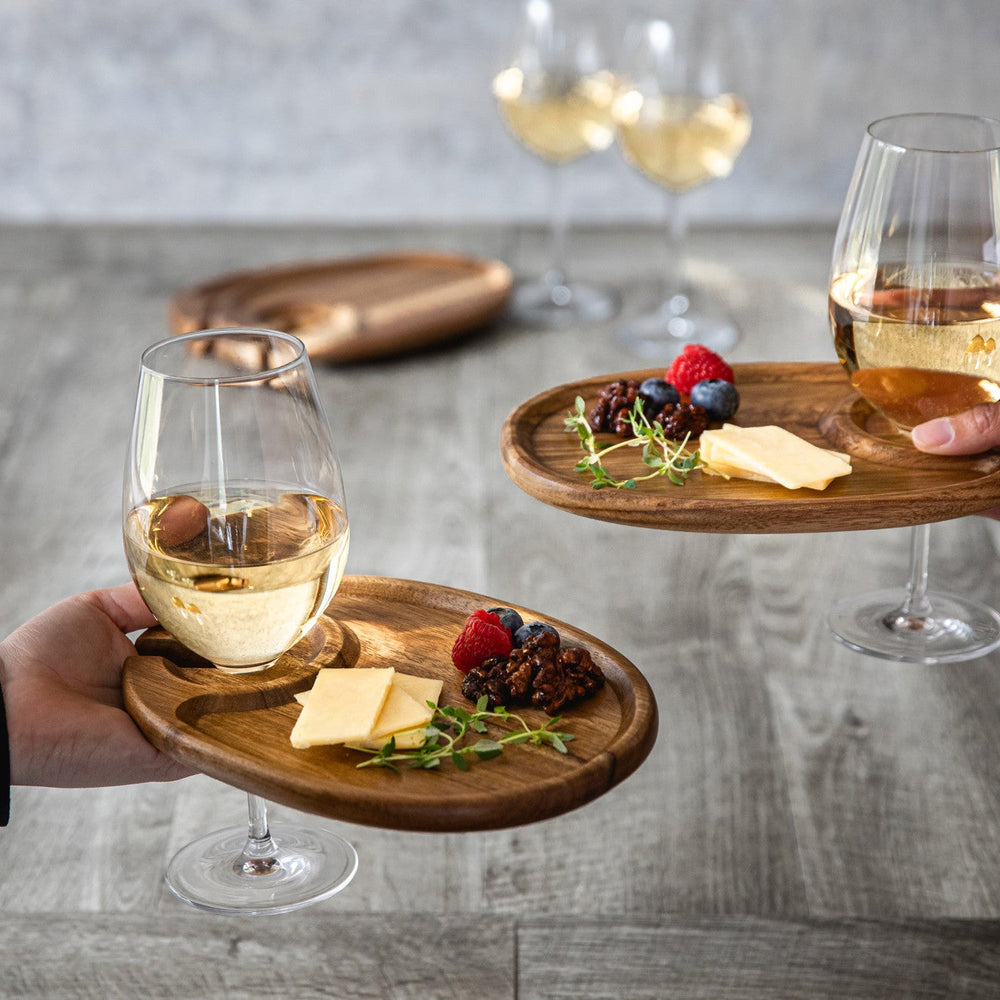 
                      
                        Wine Appetizer Plate, Set of 4
                      
                    