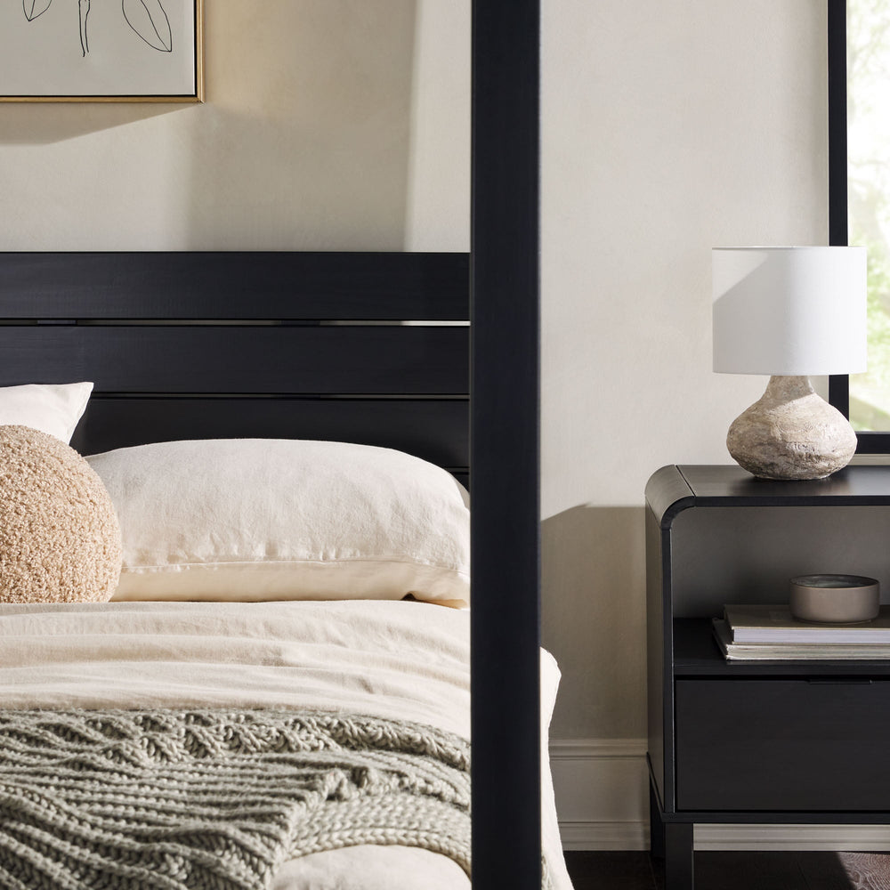 
                      
                        Isla Solid Wood Canopy Bedframe Collection
                      
                    