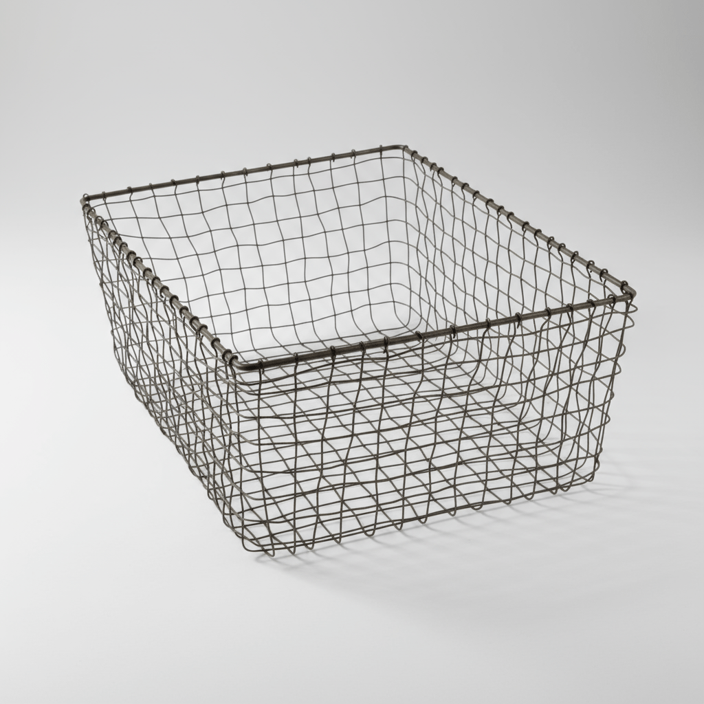 texxture Cabo™ Woven Wire Rectangular Basket