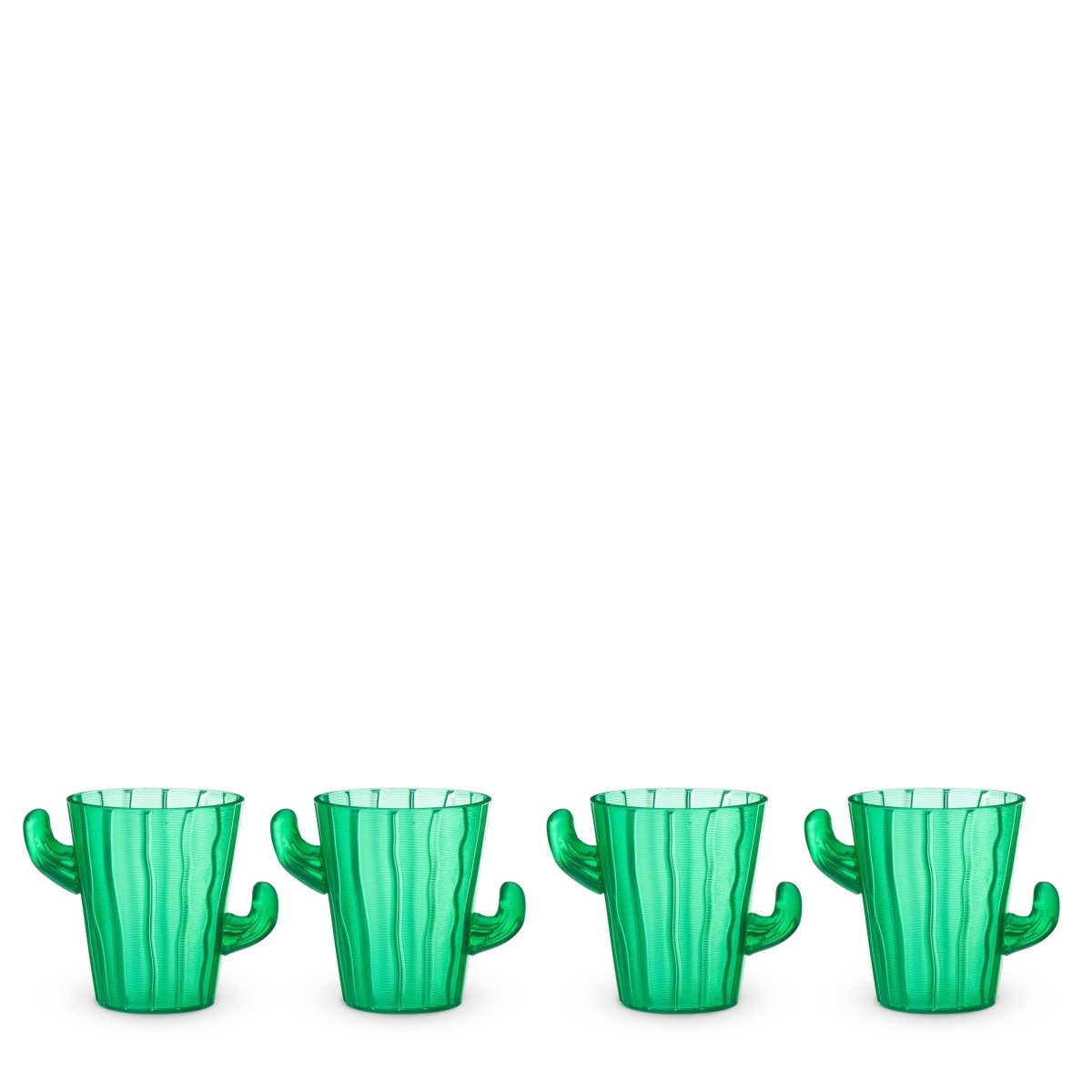 True Cactus Shot Glasses, Set of 4 - lily & onyx