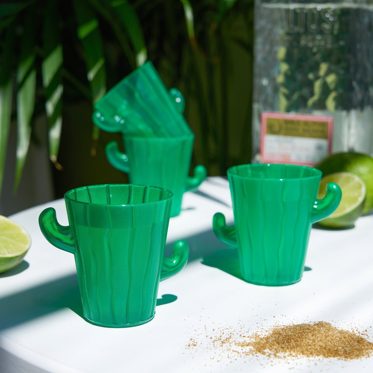 True Cactus Shot Glasses, Set of 4 - lily & onyx