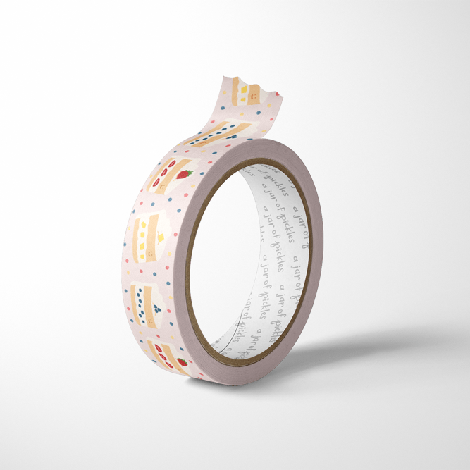 A Jar of Pickles Cake Confetti Washi Tape - lily & onyx
