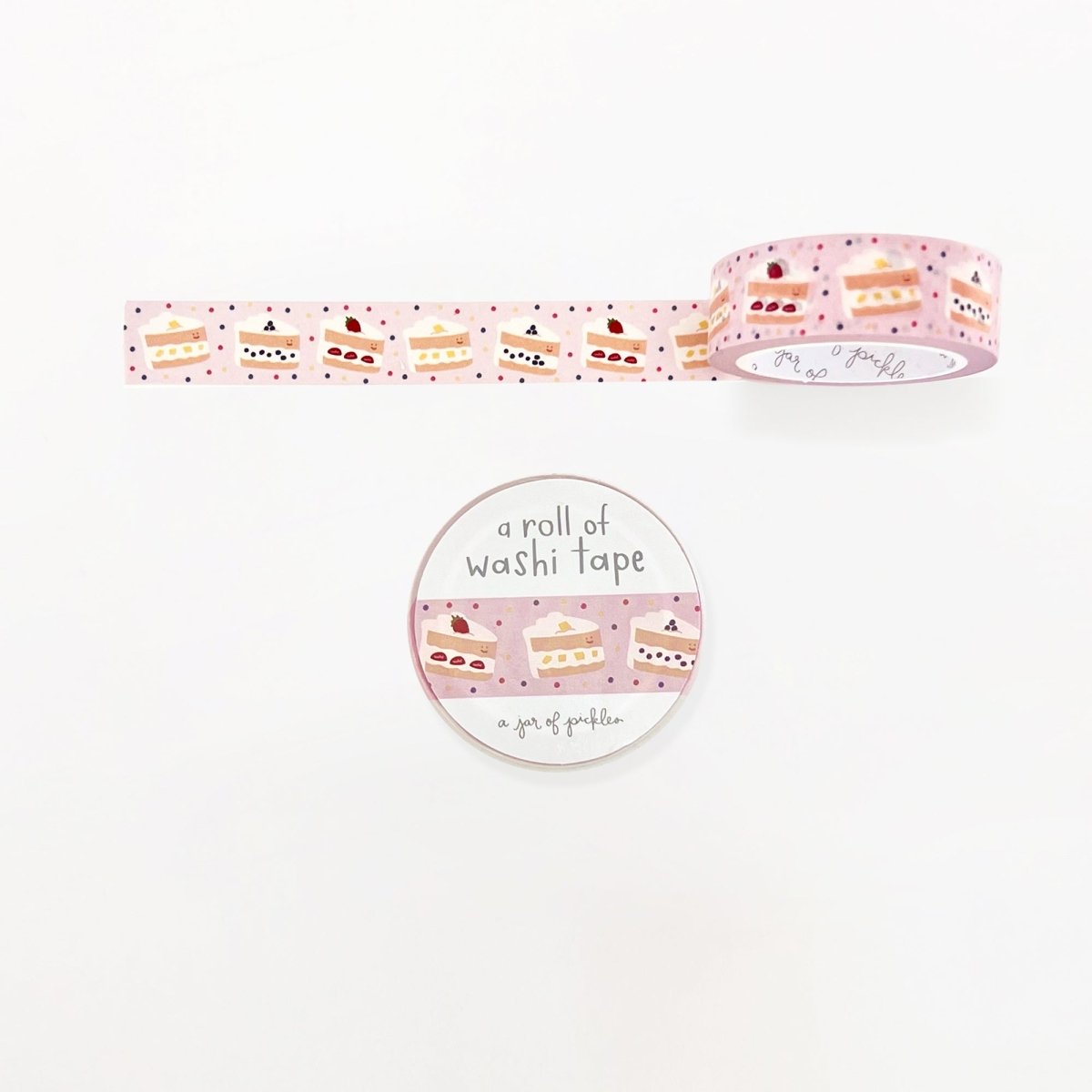 A Jar of Pickles Cake Confetti Washi Tape - lily & onyx