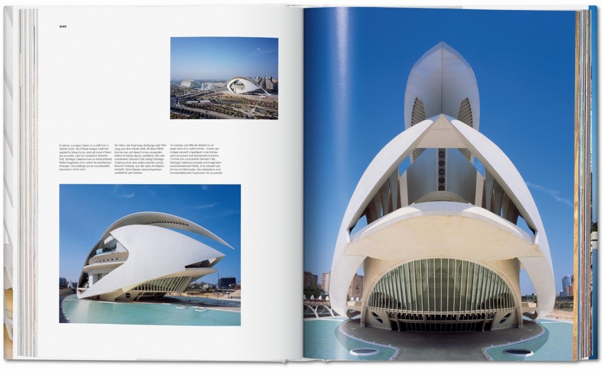 TASCHEN Calatrava. Complete Works 1979–Today (Spanish, Italian, Portuguese) - lily & onyx