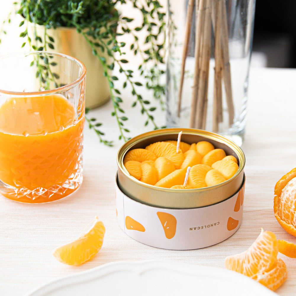 54Celsius Candlecan - Peeled Tangerines - lily & onyx