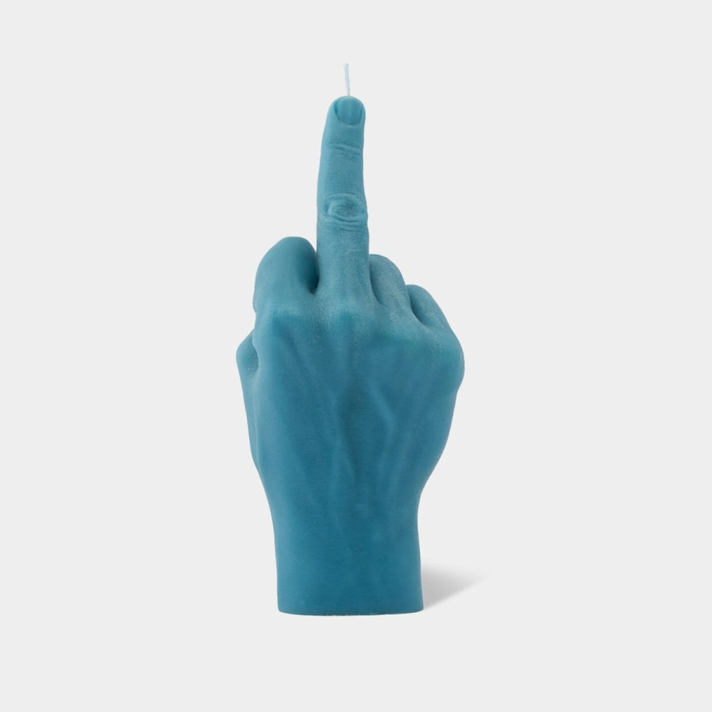 54Celsius CandleHand "F*ck You" Candle - Blue - lily & onyx