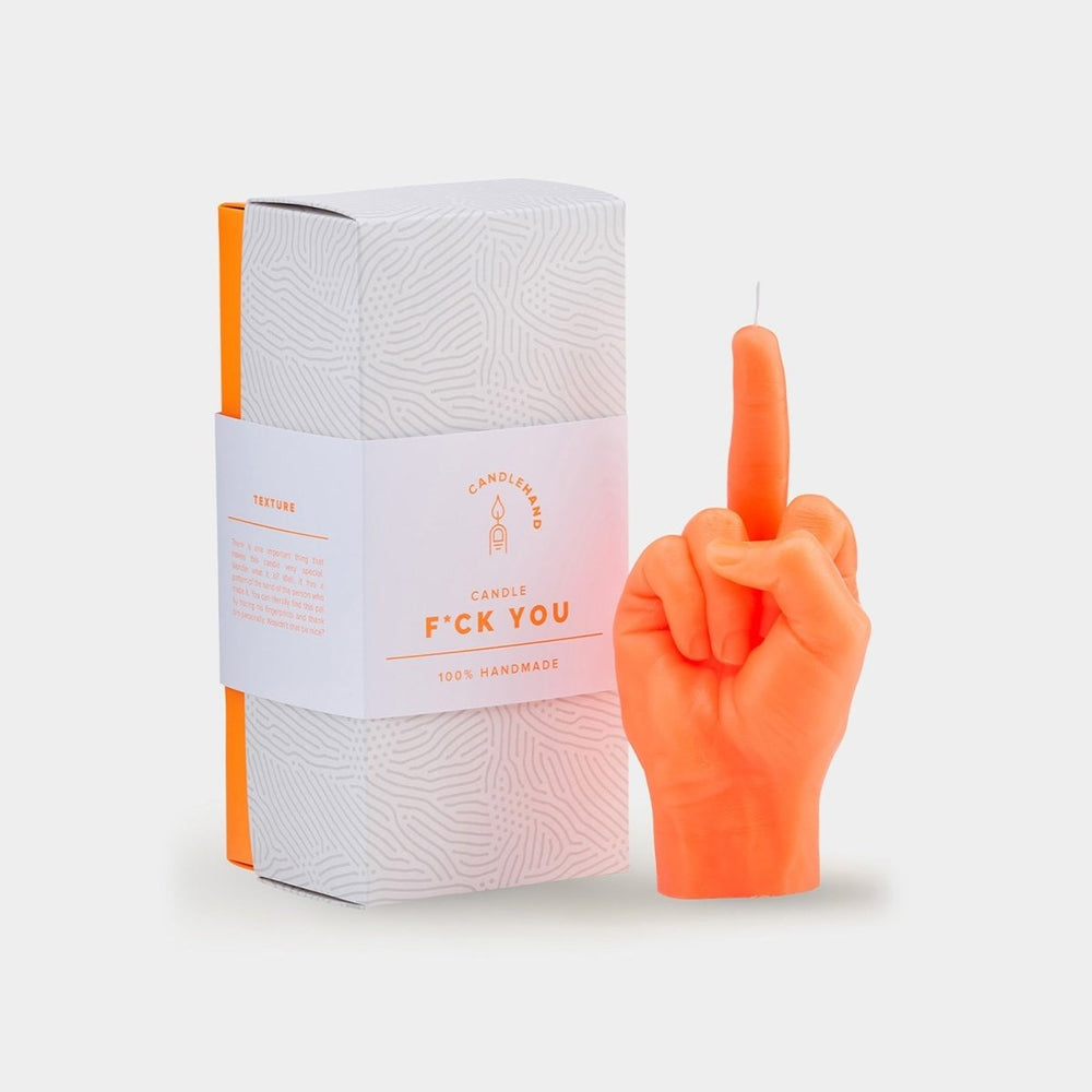 
                      
                        54Celsius CandleHand "F*ck You" Candle - Neon Orange - lily & onyx
                      
                    