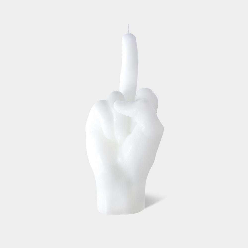 54Celsius CandleHand "F*ck You" Candle - White - lily & onyx