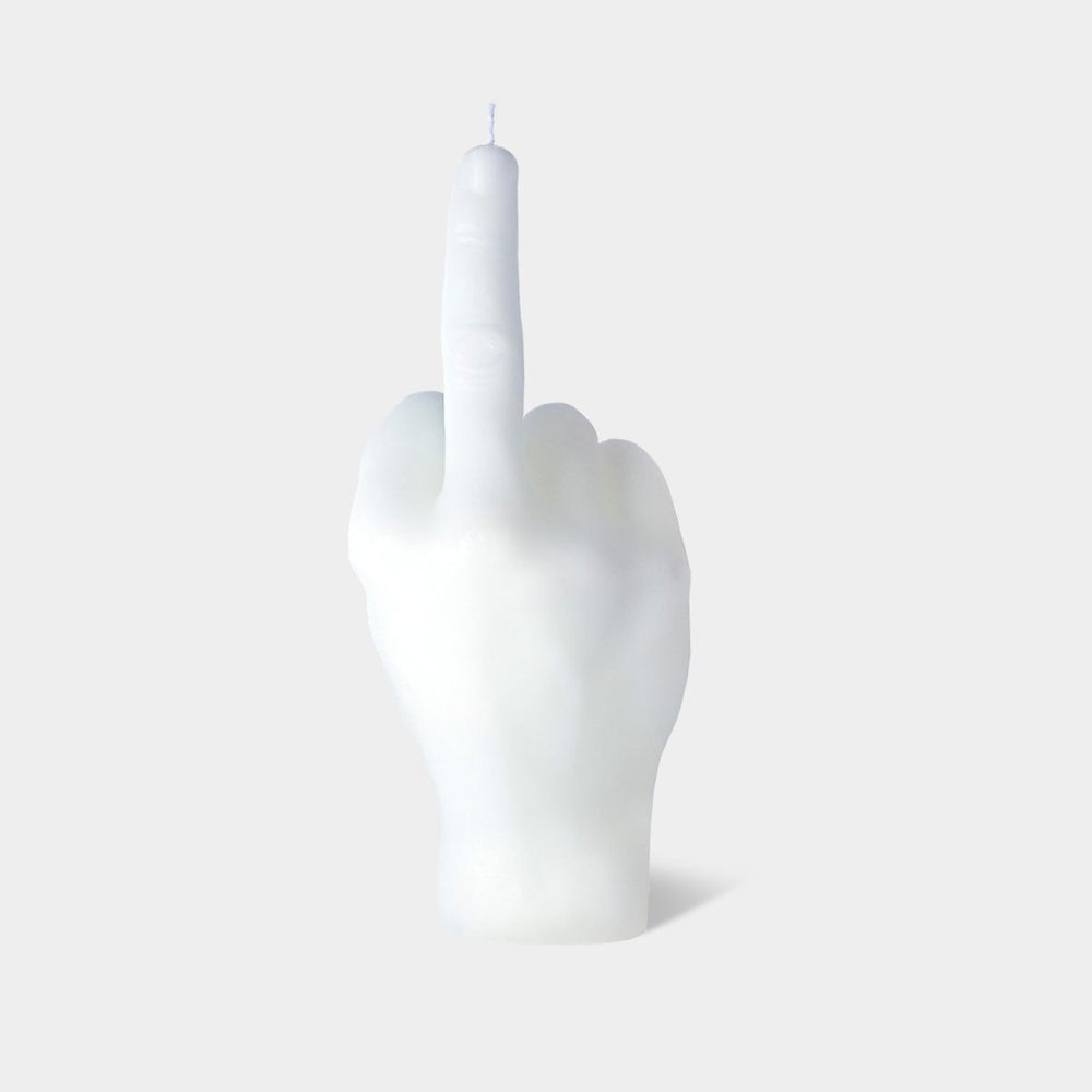 54Celsius CandleHand "F*ck You" Candle - White - lily & onyx