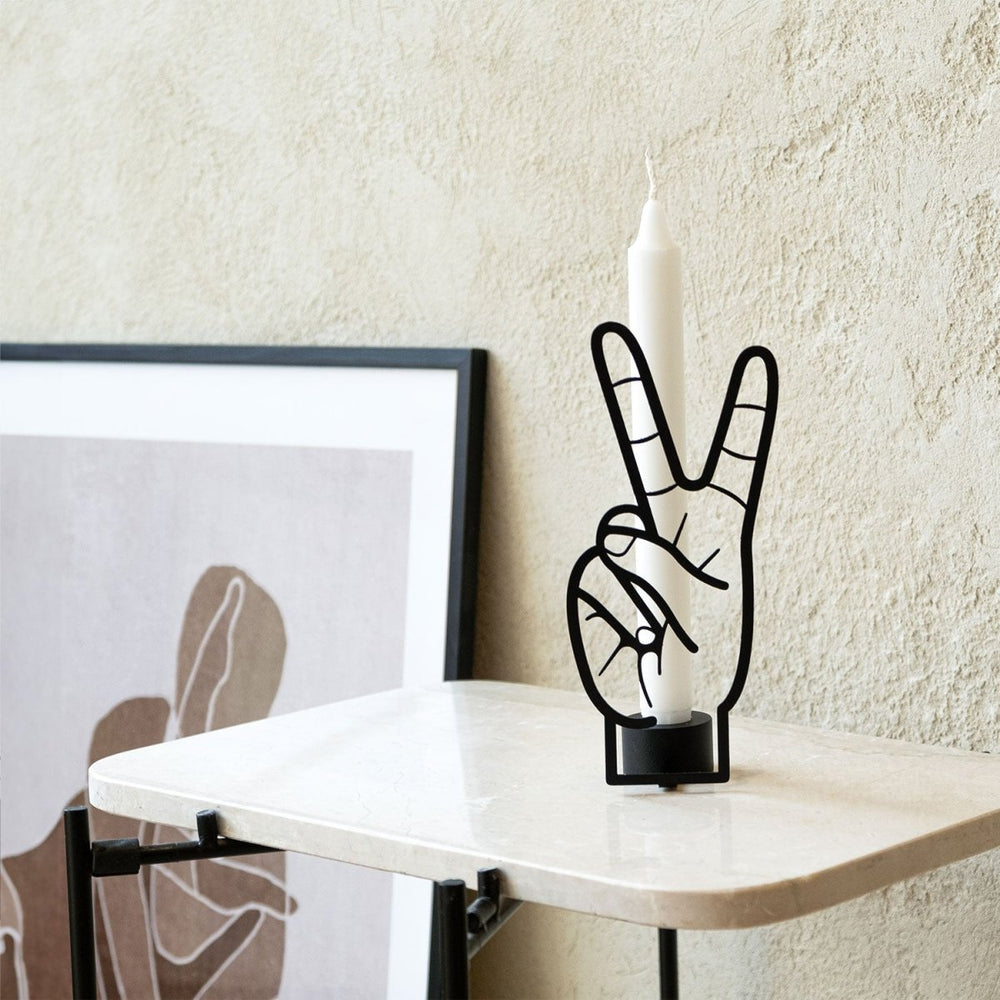 
                      
                        54Celsius CandleHand Taper Candle Holder - Peace - lily & onyx
                      
                    