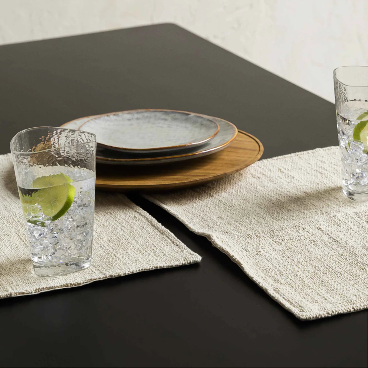 texxture Capri™ Loosely Woven Cotton Placemat - lily & onyx