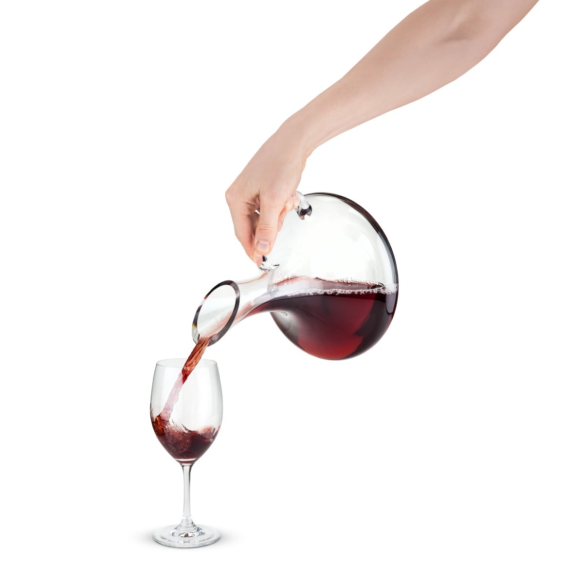 True Capuli Traditional Handled Wine Decanter - lily & onyx