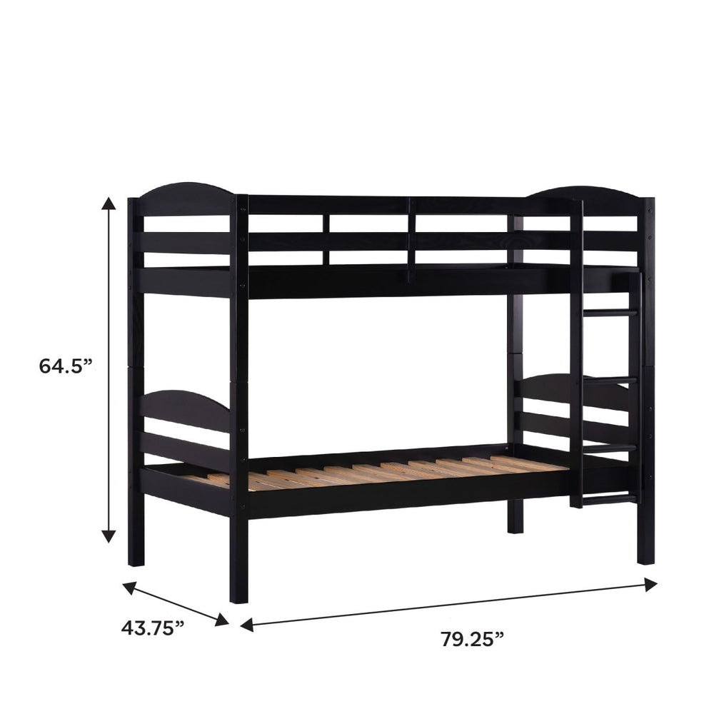 
                      
                        Walker Edison Carolina Transitional Solid Wood Twin - over - Twin Bunk Bed - lily & onyx
                      
                    