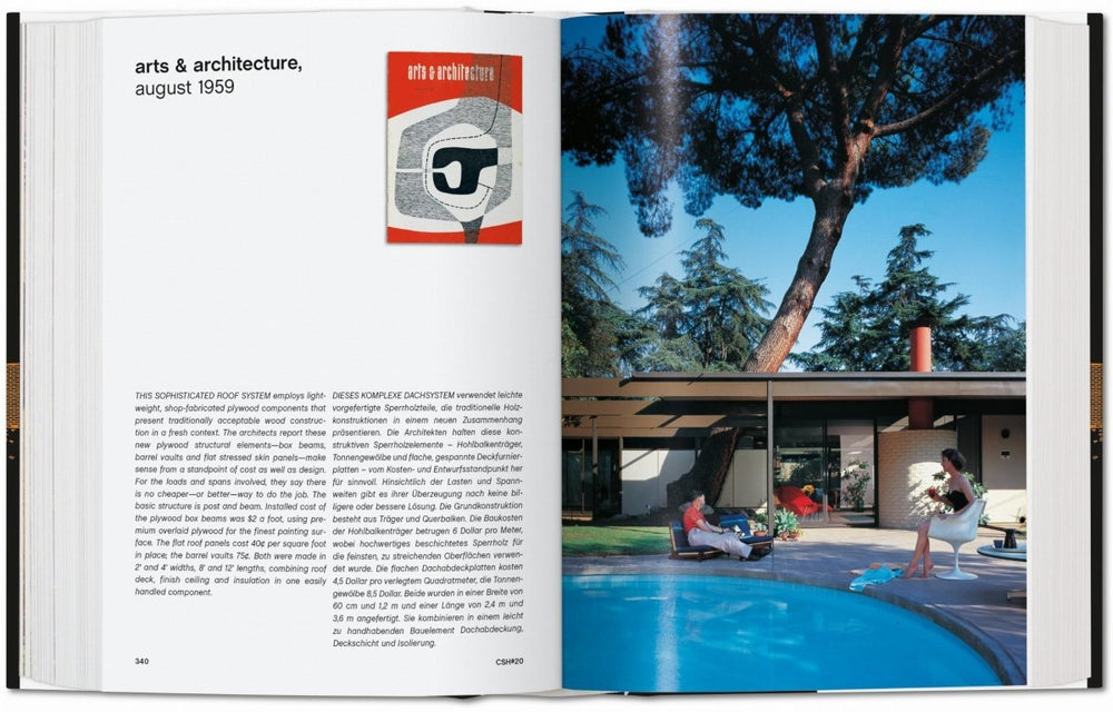 
                      
                        TASCHEN Case Study Houses. The Complete CSH Program 1945 - 1966. 40th Ed. (German, French, English) - lily & onyx
                      
                    