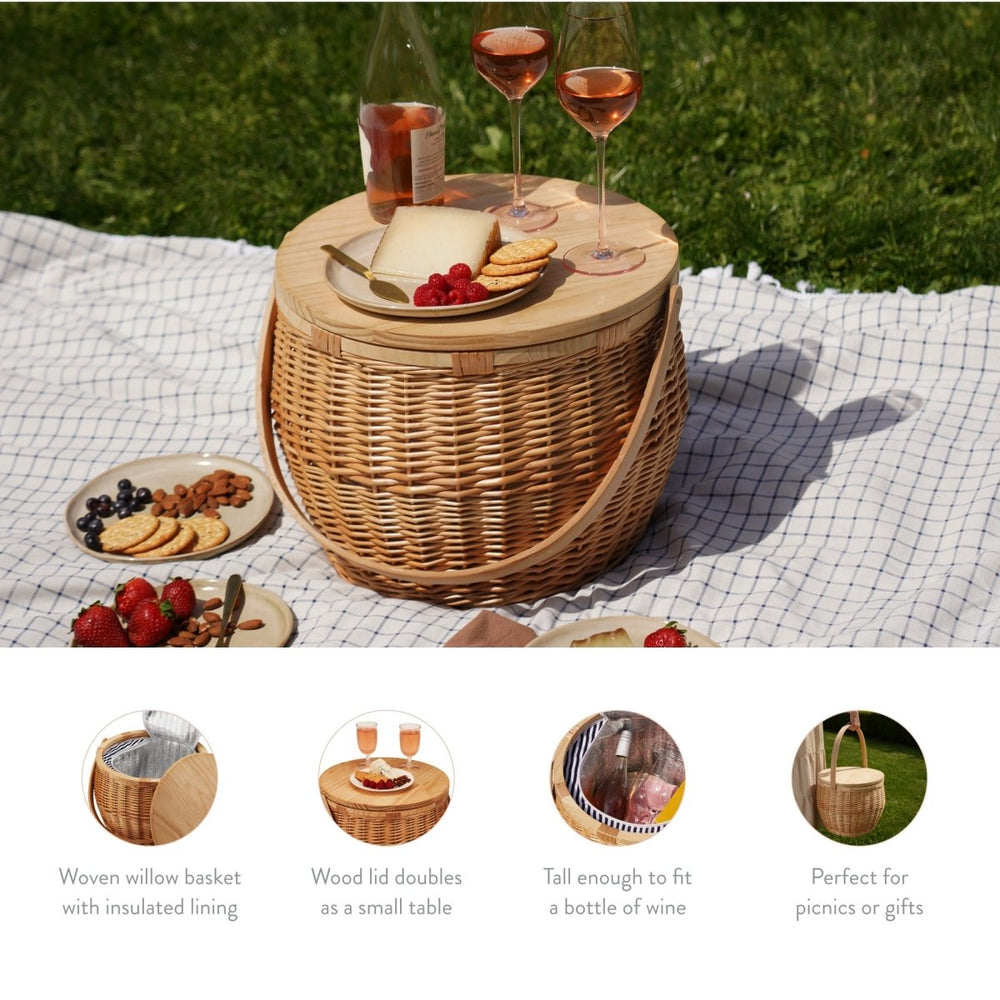 
                      
                        Twine Living Cask Willow Picnic Basket - lily & onyx
                      
                    