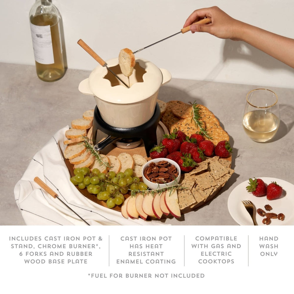 
                      
                        Twine Living Cast Iron Fondue Set - lily & onyx
                      
                    