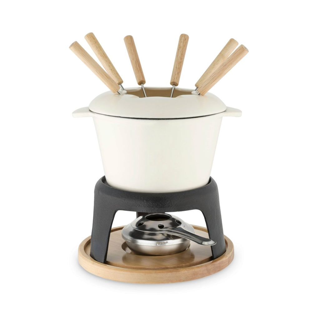 Twine Living Cast Iron Fondue Set - lily & onyx