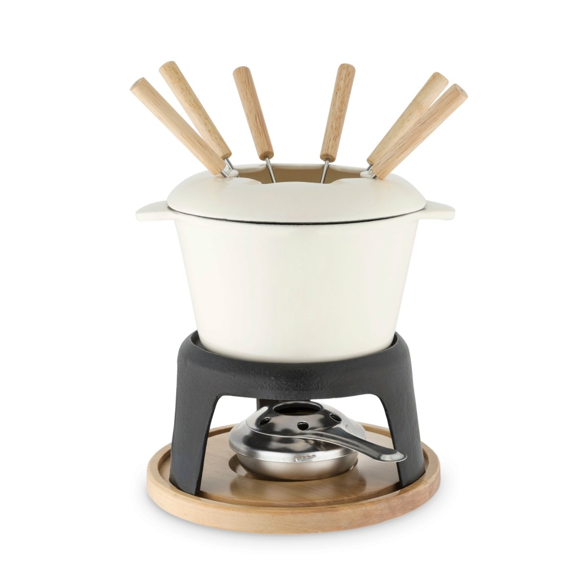 Twine Living Cast Iron Fondue Set - lily & onyx