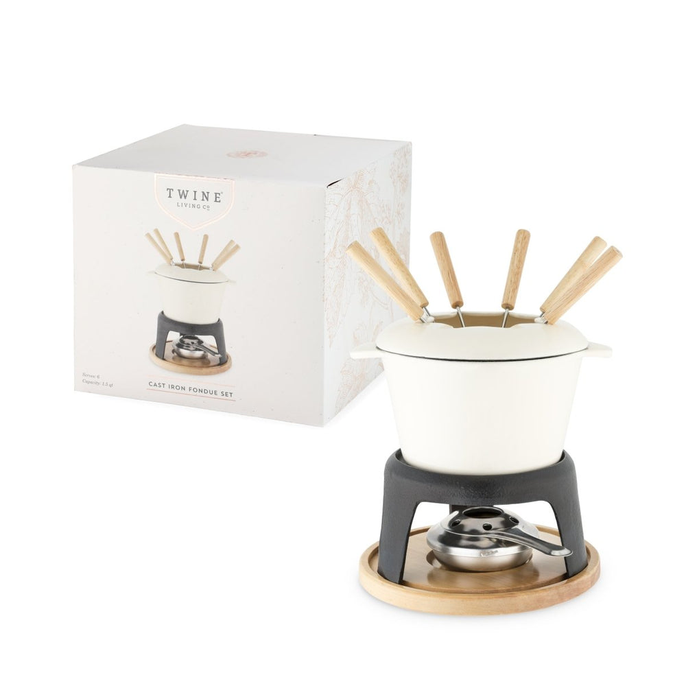 
                      
                        Twine Living Cast Iron Fondue Set - lily & onyx
                      
                    